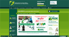 Desktop Screenshot of fedecredito.com.sv